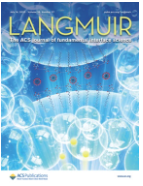 Langmuir journal cover, Vol. 38, No. 27, July 12, 2022